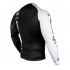 Рашгард  VENUM LOGOS RASHGUARD LONG SLEEVES - BLACK/WHITE Рашгард  VENUM LOGOS RASHGUARD LONG SLEEVES - BLACK/WHITE